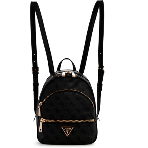 GUESS Mochila Manhattan para mujer, logotipo de carbón