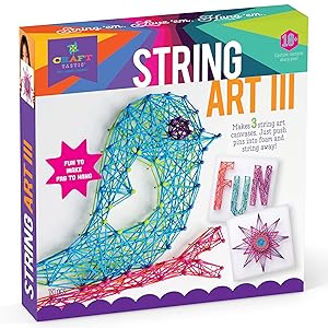 Craft-tastic DIY String Art - Kit de manualidades para niños - Todo
