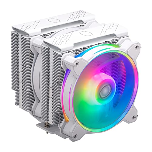 Cooler Master Hyper 622 Halo Enfriador de aire para CPU - Acabado en aluminio, 6 unidades compactas