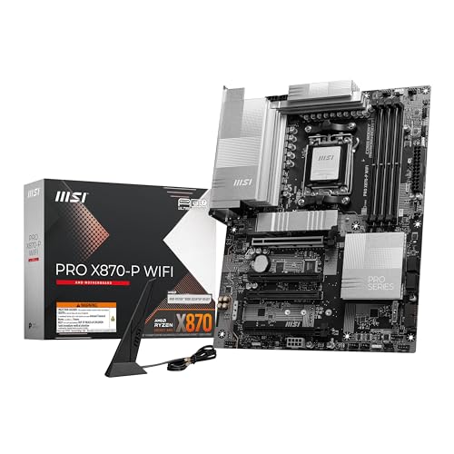 MSI PRO X870-P WiFi X870 Chipset Placa base ATX MB6591