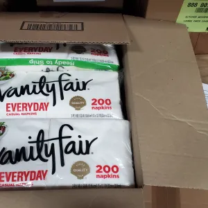 Servilletas de papel para uso diario Vanity Fair, 200 servilletas desechables de 2 capas