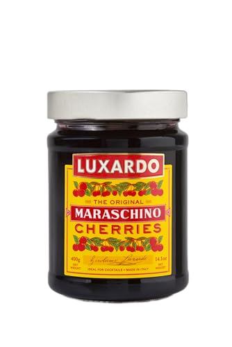 Luxardo Las cerezas al marrasquino originales | Cerezas al marrasquino italianas gourmet |