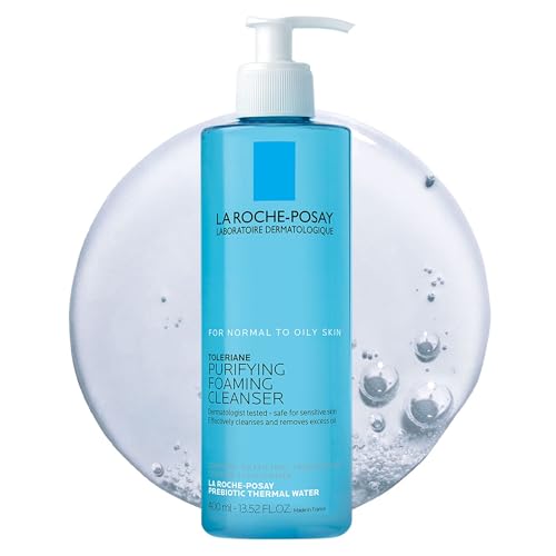 Limpiador facial en espuma purificante Toleriane de La Roche-Posay, limpiador facial sin aceite f