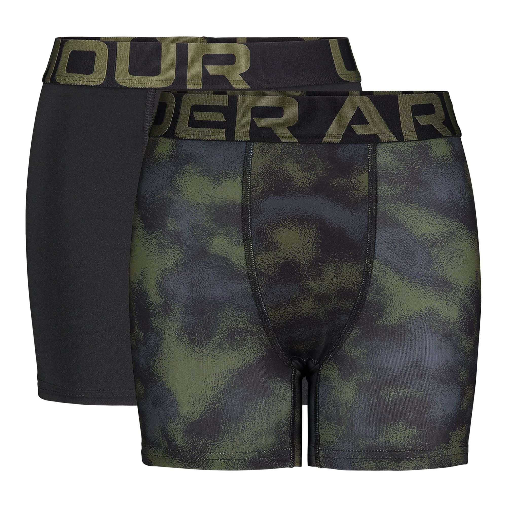 Under Armour Juego de bóxers Sand Camo para niño, paquete de 2 (niños grandes), surtido SM (8 niños grandes)