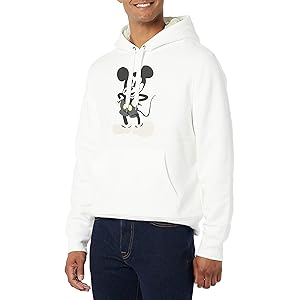 Amazon Essentials Disney | Maravilla | Sudadera con capucha con forro Sherpa de Star Wars para hombre