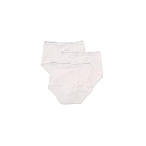 Munsingwear Calzoncillos Comfort de algodón con bolsa cómoda para hombre, paquete de 3, MW21, blanco, 42