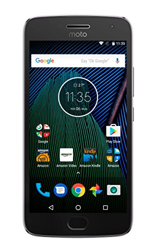 Moto G Plus (5ta generación) - Gris Lunar - 32 GB - Desbloqueado - Exclusivo Prime -