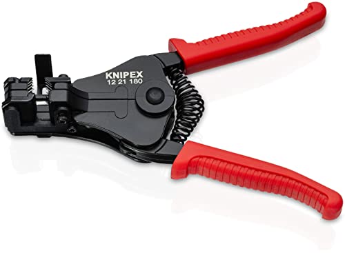 Knipex 12 21 180 Pelacables 7,09" con cuchillas adaptadas