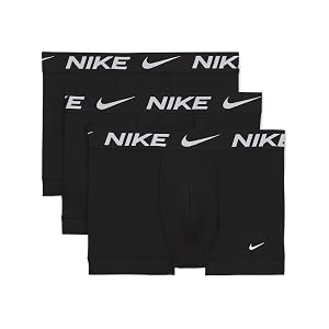 Bóxer para hombre Nike Dri-FIT Essential Micro (paquete de 3) (Negro, KE1156-001) Talla XX-L