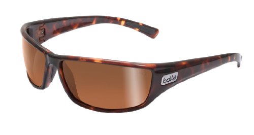 boll'e - PYTHON, Tortuga Oscura Mate, Lente Polarizada Marrón, Lente Categoría 3, Med