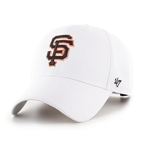 47 Gorra blanca ajustable MVP de los Gigantes de San Francisco