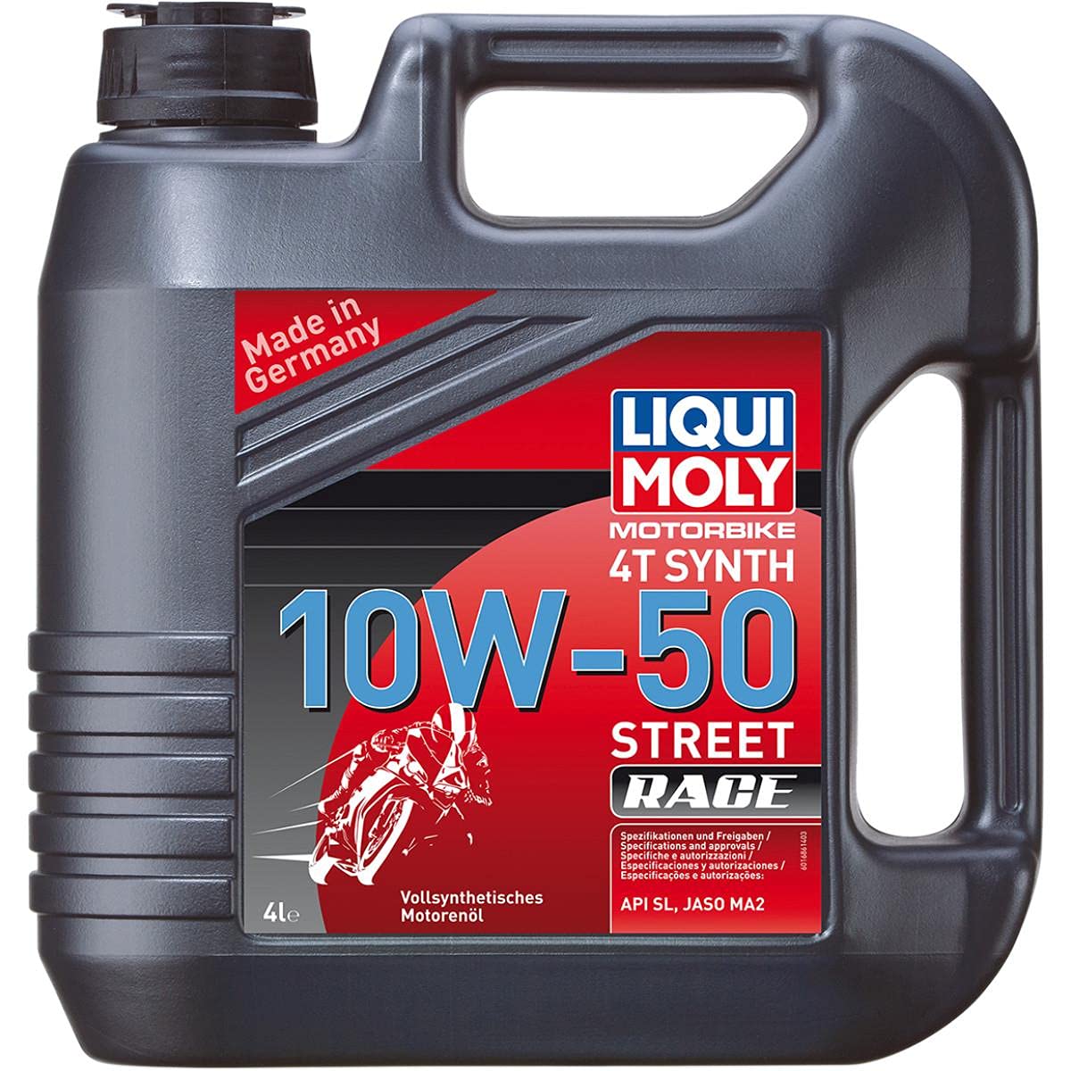 Liqui Moly 4T Sintético 10w-50 Carrera 4 Litros