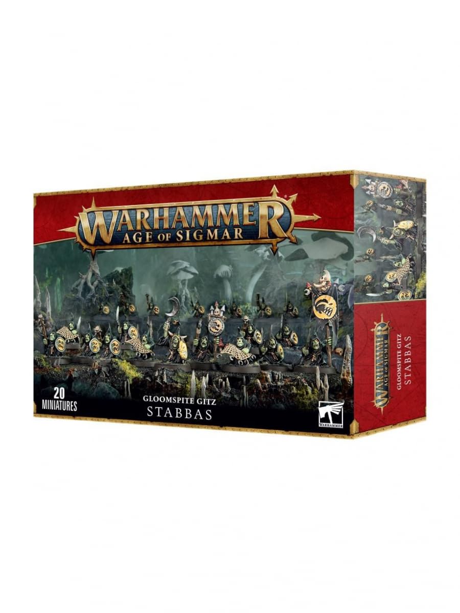 Taller de juegos Warhammer Age of Sigmar Gloomspite Gitz: Stabbas 89-07