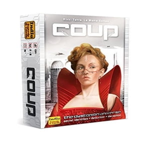 Coup Card Game by Indie Boards & Cards | Fast Bluffing and Social Deduction Stra