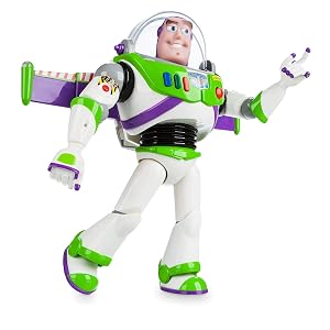 Figura de acción interactiva parlante Buzz Lightyear oficial de Disney Store de Toy
