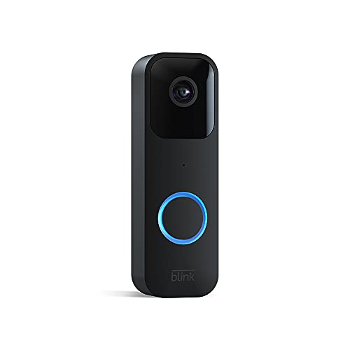 Timbre con vídeo parpadeante: audio bidireccional, vídeo HD, batería de larga duración, con cable