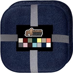 Cojines para silla antideslizantes GORILLA GRIP, no requieren ataduras, almohadillas de espuma con memoria para