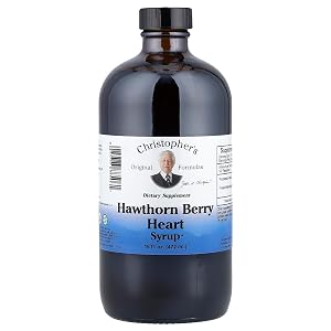 Christopher's Original Formulas Jarabe de corazón de bayas de espino - 16 fl oz | Natural