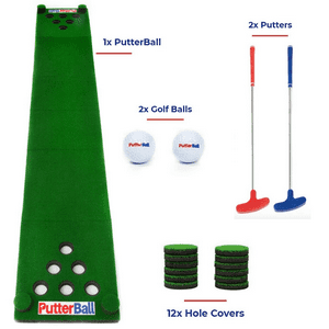 Juego de golf PutterBall en el patio trasero
