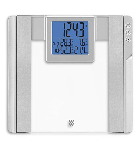 Básculas Weight Watchers de Conair Scale para peso corporal, báscula de baño digital con