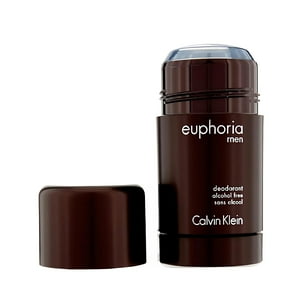 Calvin Klein Euphoria Desodorante para hombre con notas de jengibre, albahaca negra, crema