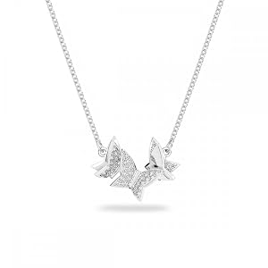 SWAROVSKI Collar 5636421 Lilia mariposa blanco