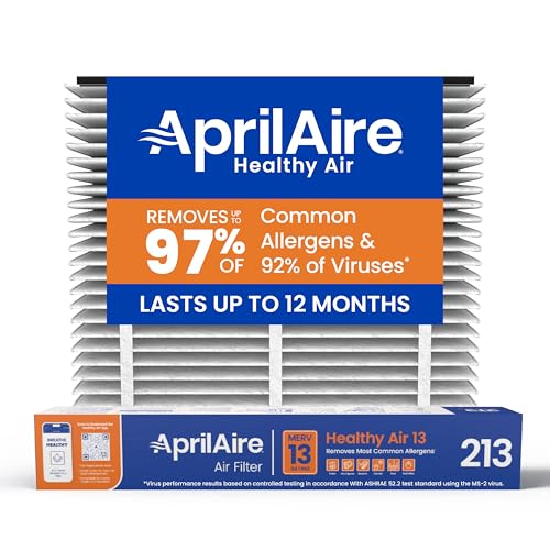 Filtro de repuesto original AprilAire 213 para purificadores de aire AprilAire para toda la casa