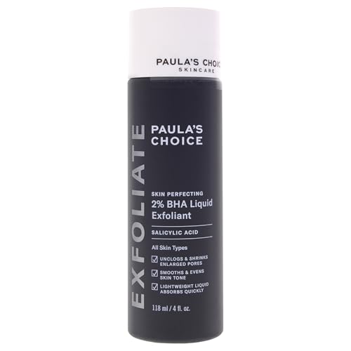 Paulas Choice--SKIN PERFECTING 2% BHA Exfoliante líquido de ácido salicílico--Exfoliante facial