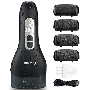 Removedor eléctrico de callos para pies, kits de pedicura con lima electrónica recargable para pies, E