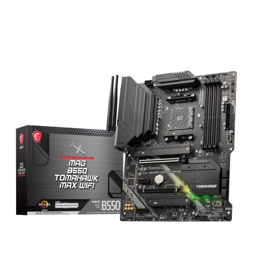 MSI MAG B550 TOMAHAWK MAX WIFI AMD B550 Zócalo AM4 ATX