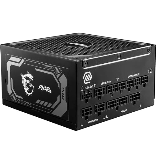 Fuente ALIMENTACION MSI MEG A1250P PCIE5 1250W 80 Plus Plati