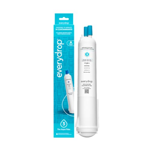 Everydrop by Whirlpool Filtro de refrigerador de agua y hielo 3, EDR3RXD1, paquete único