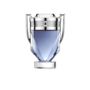 Rabanne Invictus Eau de Toilette - Colonia acuática amaderada de larga duración para hombres con