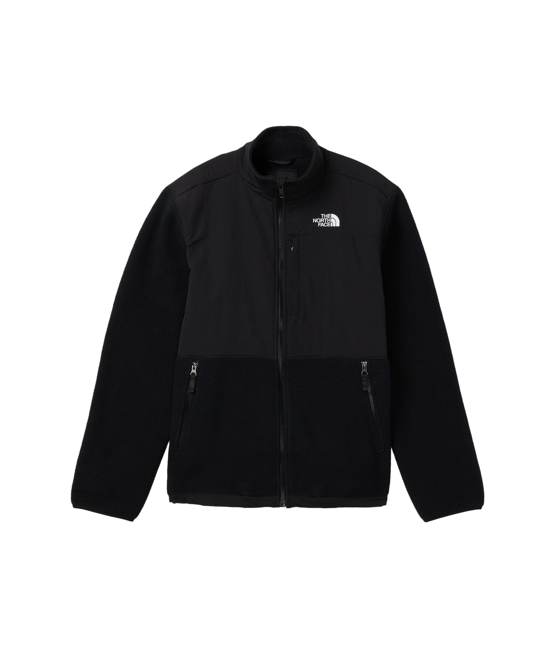 The North Face, Chaqueta unisex, Denali (niño pequeño/niño grande), TNF Black, Mediana