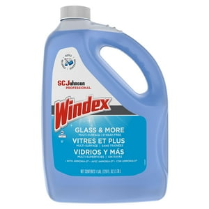 Windex Vidrio sin perfume 1 galón