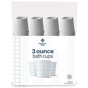 Members Mark Cups Bath- Medicina- Vasos desechables ascendentes 3 OZ (600 vasos)