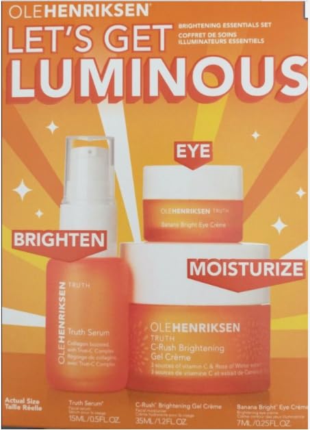 OLEHENRIKSEN Set de elementos esenciales iluminadores Let's Get Luminous