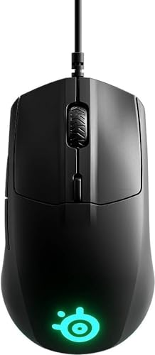 SteelSeries Rival 3 - Ratón para juegos - Sensor óptico TrueMove Core de 8.500 CPI - 6