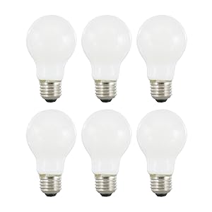 LEDVANCE Sylvania Bombilla LED TruWave Natural Serie A19, equivalente a 75 W, Eff