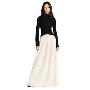 Vestido The Soglio Solid & Stripes para mujer, Crudo, XS