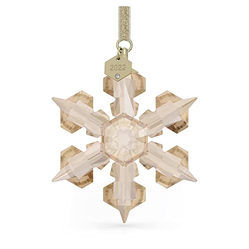 Adorno Swarovski edición anual 2022, cristales Swarovski de color dorado, de T