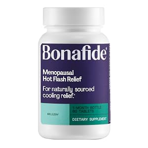 Alivio refrescante de origen natural Bonafide para sofocos y sudores nocturnos Relizen