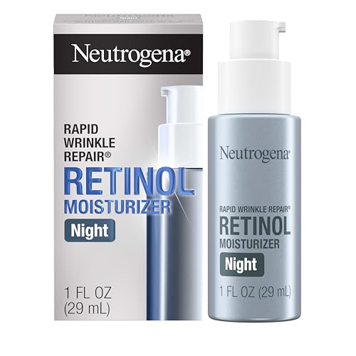 Crema hidratante facial con retinol de Neutrogena, reparación rápida de arrugas, antiarrugas Ni