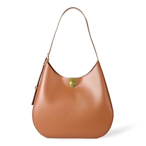 Amazon Essentials - Bolso de hombro para mujer, color tostado, talla única