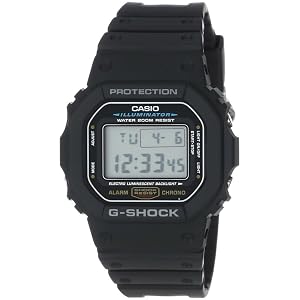 Casio DW5600E-1V G Shock - Digital-200M Wr - Clásico