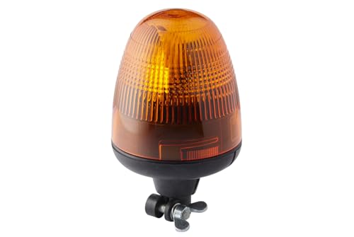 Hella 2RL 006 846-011 Halogen-Rotating Beacon - KL Rotaflex - 24V - Yellow - Pip