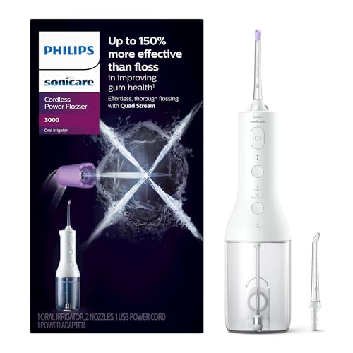 Philips Sonicare Wireless Power Flosser 3000 - Flosser de agua con innovadora calidad