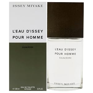 Issey Miyake Leau Dissey Eau y Cedre para hombres - 3.3 oz EDT Spray intenso