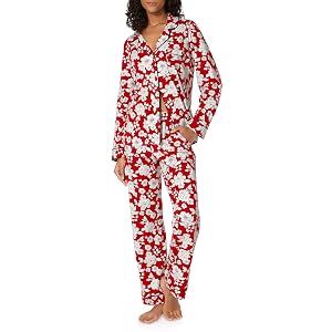 Bed Head PJs Pijamas a juego para mujer - Algodón orgánico suave Manga larga Botón Do
