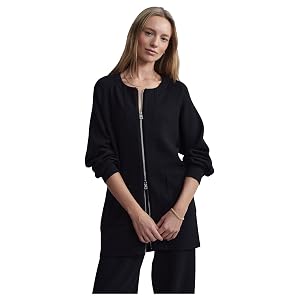 Varley Mujer Augusta Zip Through Negro XX-Small